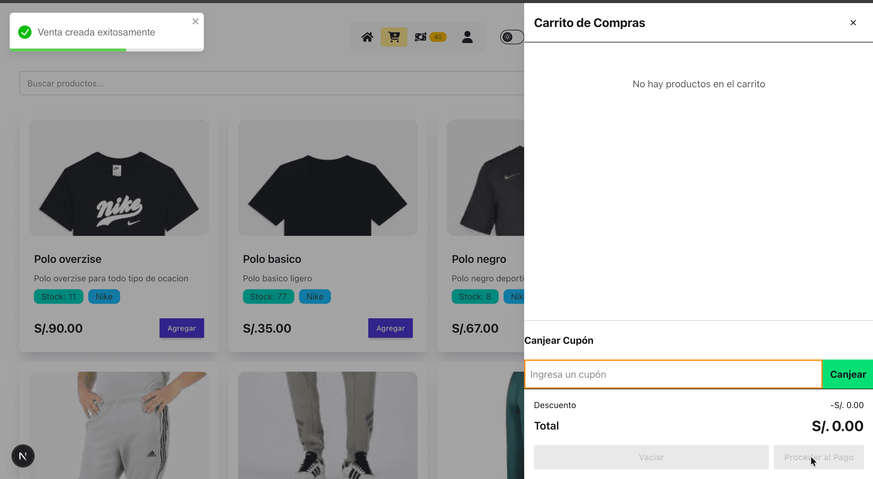 POS Venta (Frontend) 1
